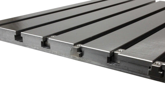 Steel T-slot plate 4030 (finely milled)