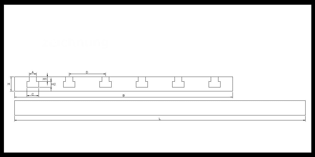 Steel T-slot plate 7050 (finely milled)