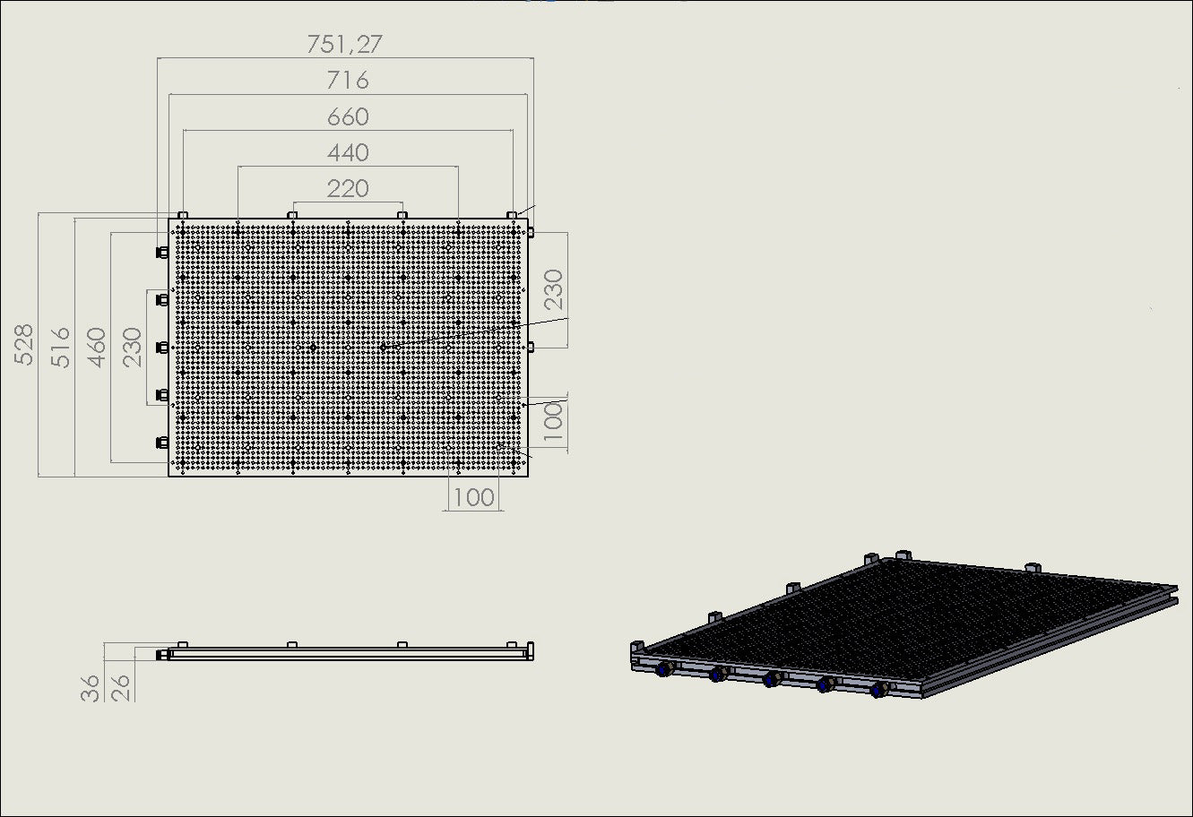 Vacuum table VT7050 GR