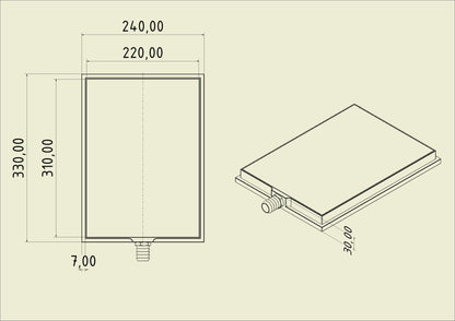 Vaccum table VT DIN-A5 MP