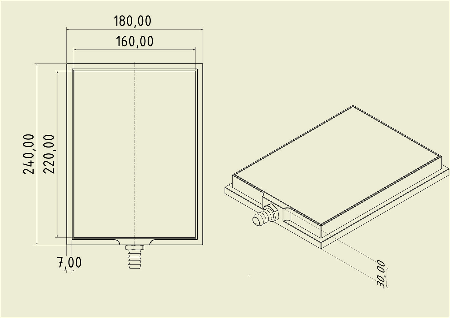 Vacuum table VT DIN-A4 MP