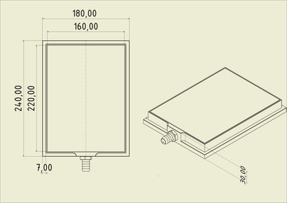 Vacuum table VT DIN-A4 MP