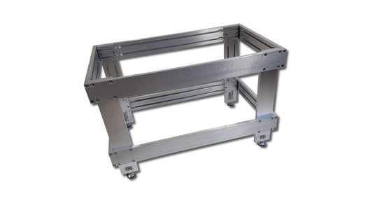 Precision frame 200x100cm with GAL Hole grid vacuum table